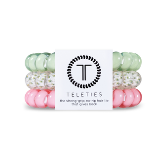 TELETIES - Palm Breeze - Large Coil Hair Ties