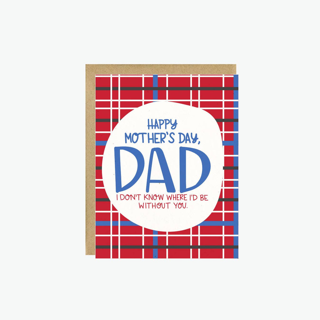 Happy Mother's Day Dad Card