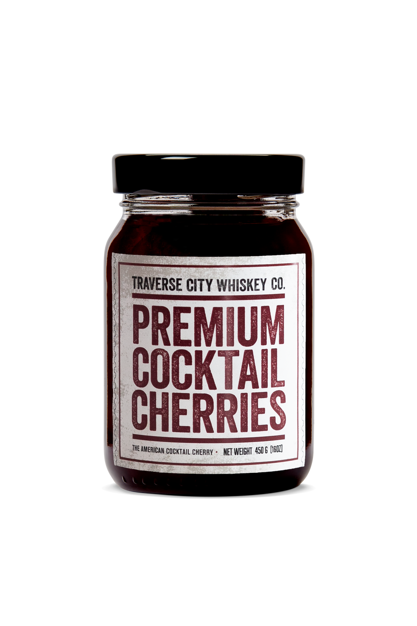 Premium Cocktail Cherries - Cherries for Old Fashioneds - Traverse City Whiskey Co Cherries