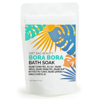 Organic Vegan Bath Soak Bora Bora 8oz.