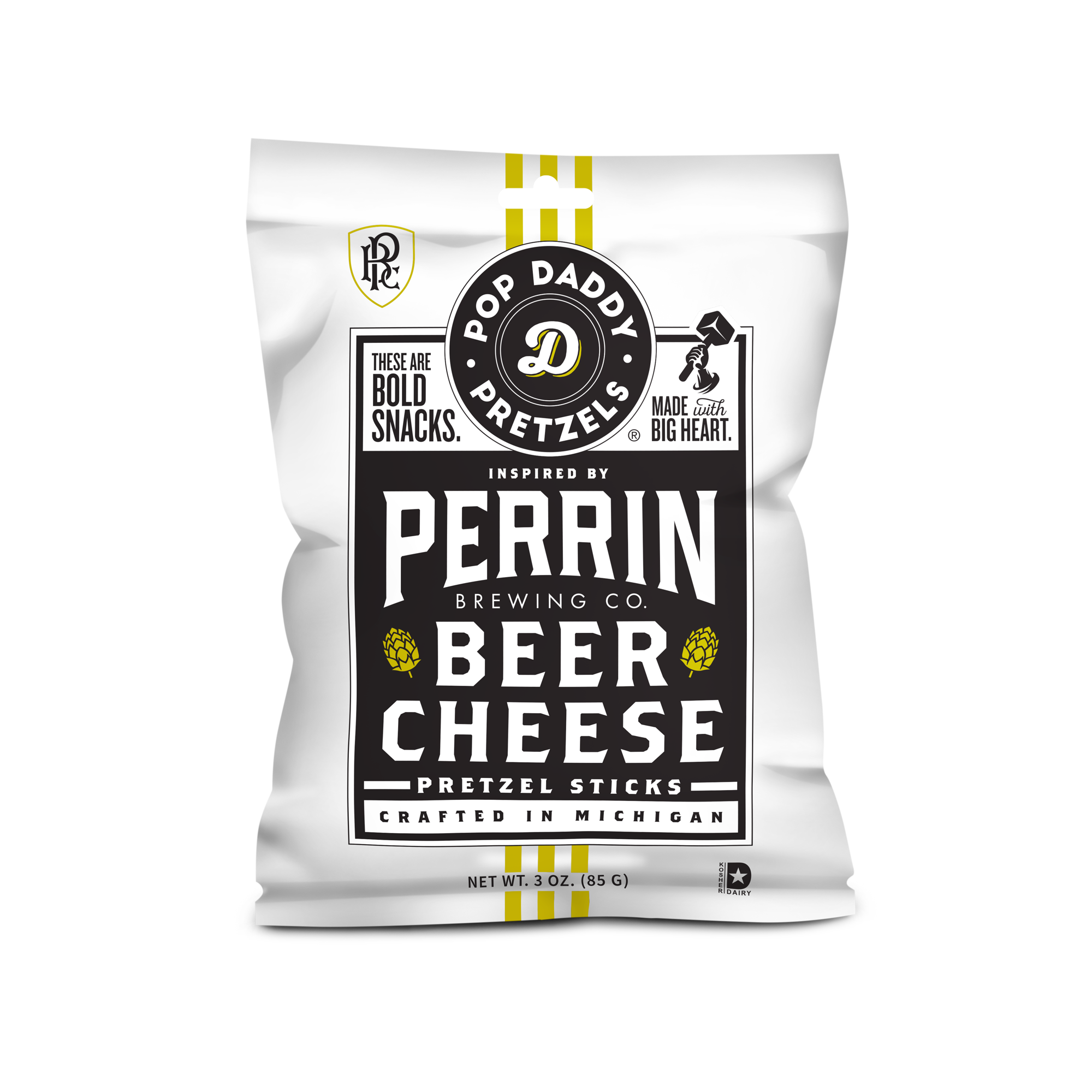 Pop Daddy – Perrin Beer Cheese Pretzels (3 Oz.)
