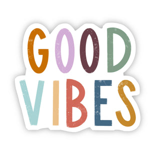 Good Vibes - Cute Water Bottle Sticker