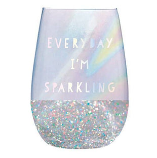 Everyday I’m Sparkling - 20oz stemless wine