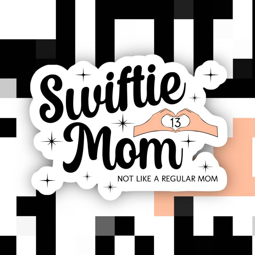 Taylor Swiftie Mom Sticker