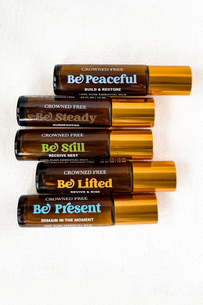 Crowned Free - Be Peaceful Essential Oil Rollerball