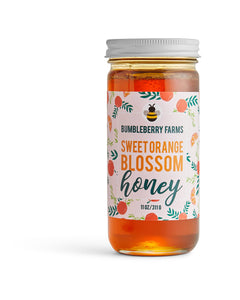 SALE! Bumbleberry Farms - Pure Orange Blossom Honey - 11OZ