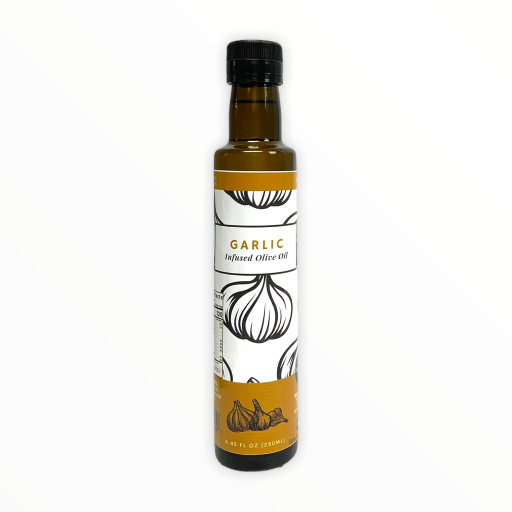 Gourmet Flavor Infused Olive Oils -  Garlic Flavored