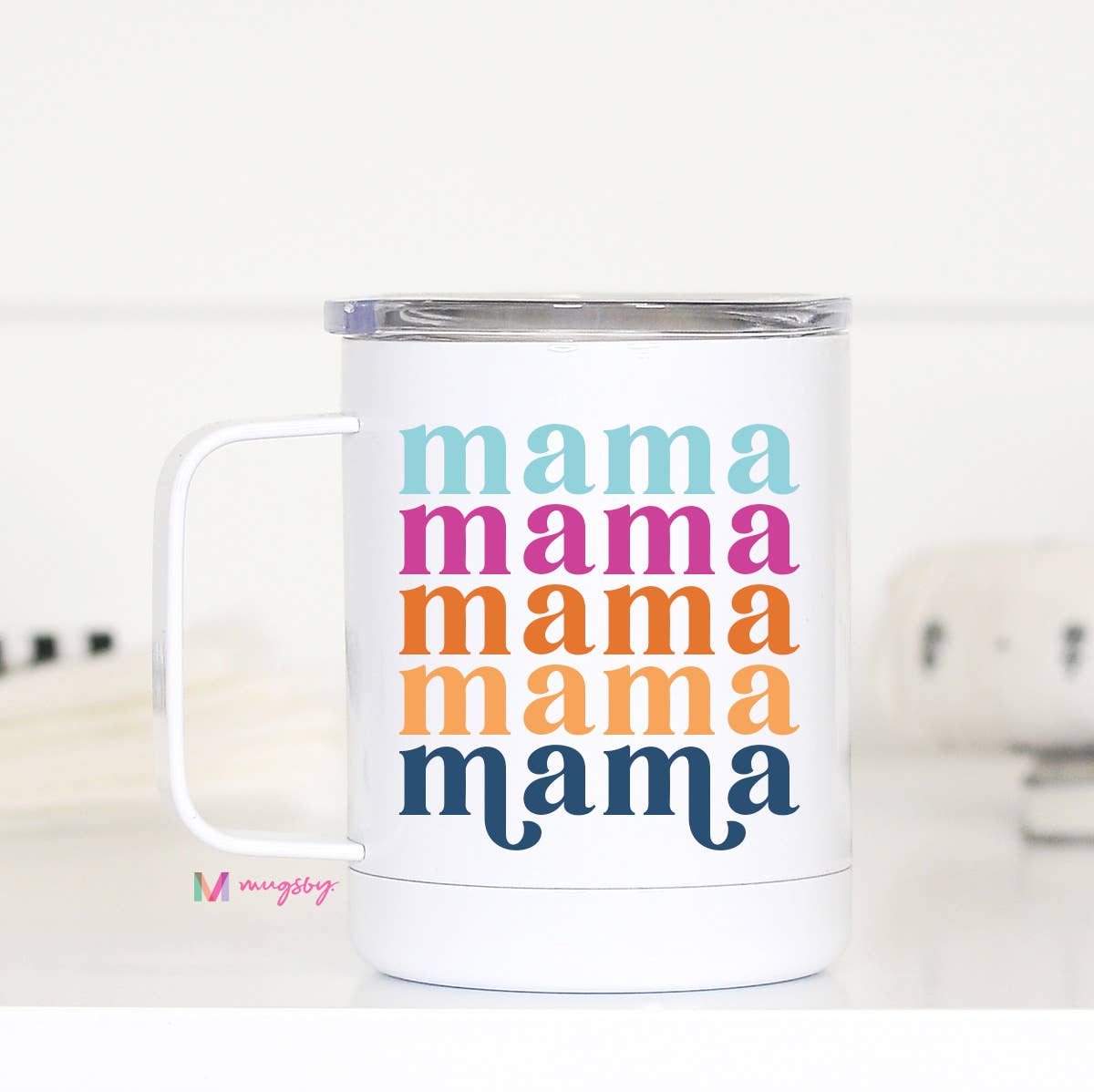 Mama Caribbean Travel Cup With Handle