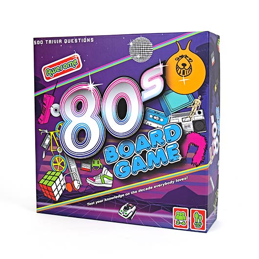 Awesome 80's Board Game - Nostalgic Pop Culture Game