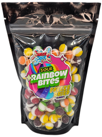 Freeze Dried Skittles Sour -5.2oz- Made in Michigan!