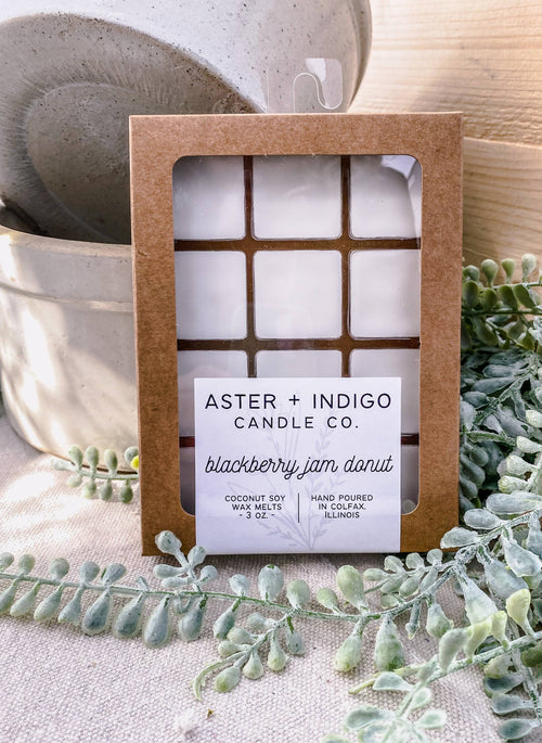 SALE! Blackberry Jam Donut Wax Melts - Made from Coconut Soy Wax!