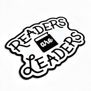Book Lover Magnet READERS ARE LEADERS