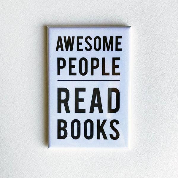 Awesome People Read Magnet