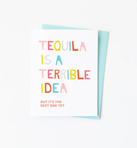 Graphic Anthology - Tequila is Terrible Card