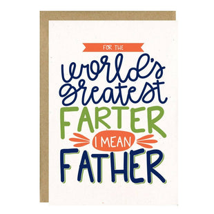 World’s Greatest Farter Card - Father's Day Card