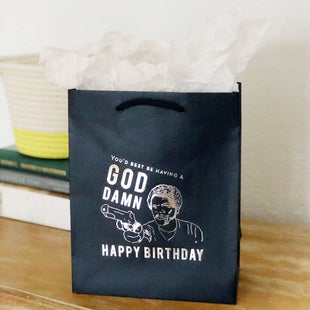 Goddamn Happy Birthday - Samuel L. Jackson Funny Gift Bag