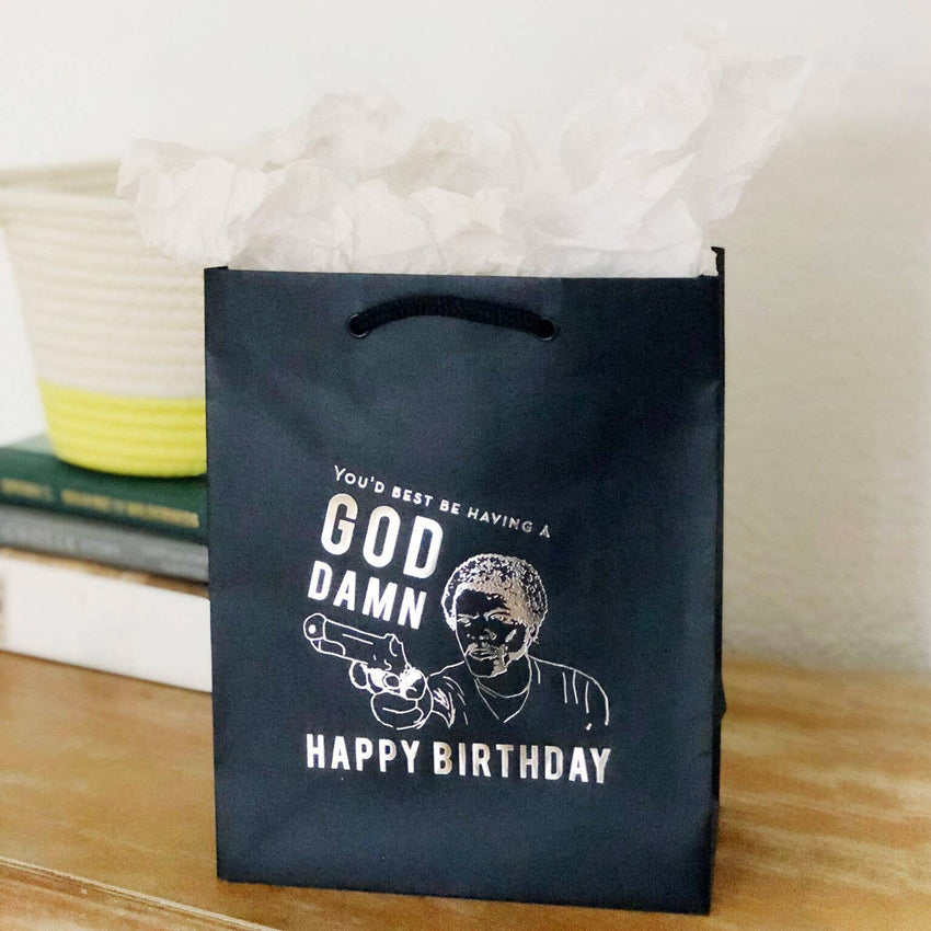 Goddamn Happy Birthday - Samuel L. Jackson Funny Gift Bag