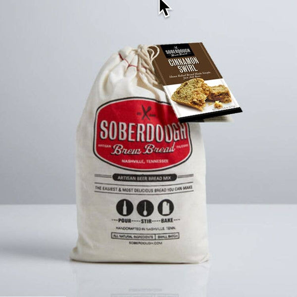 Cinnamon Swirl Brew Bread Baking Mix by Soberdough
