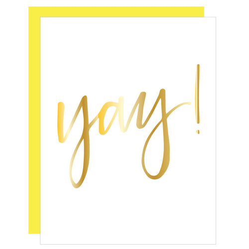 Yay! Greeting Card