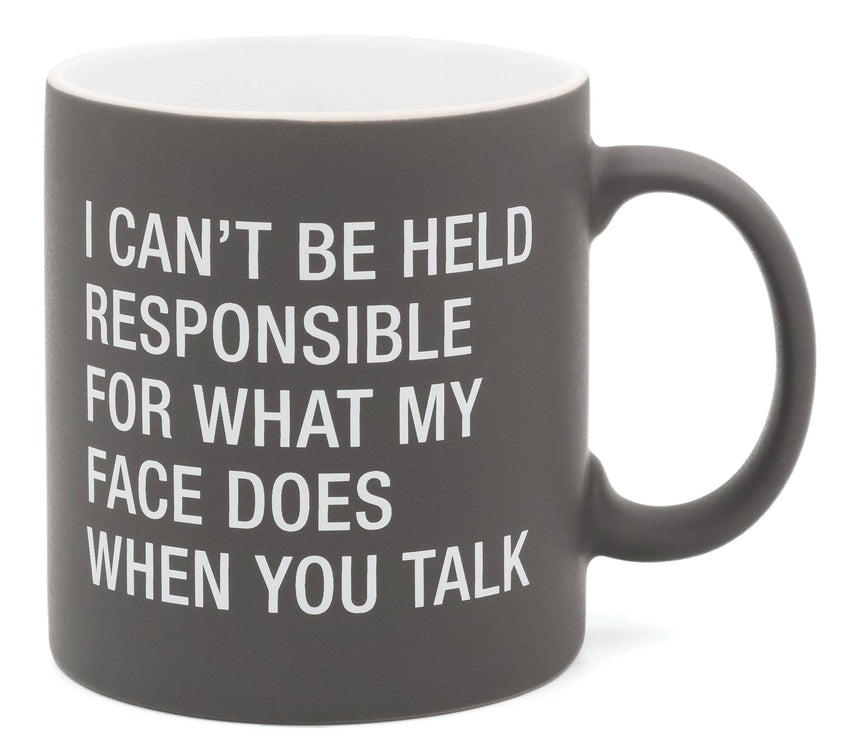 I Can't Be Held Responsible - Funny Stoneware Mug