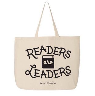 Readers Are Leaders Canvas Bag - Large Tote