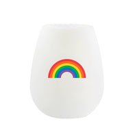 Rainbow Silicone Wine Cup