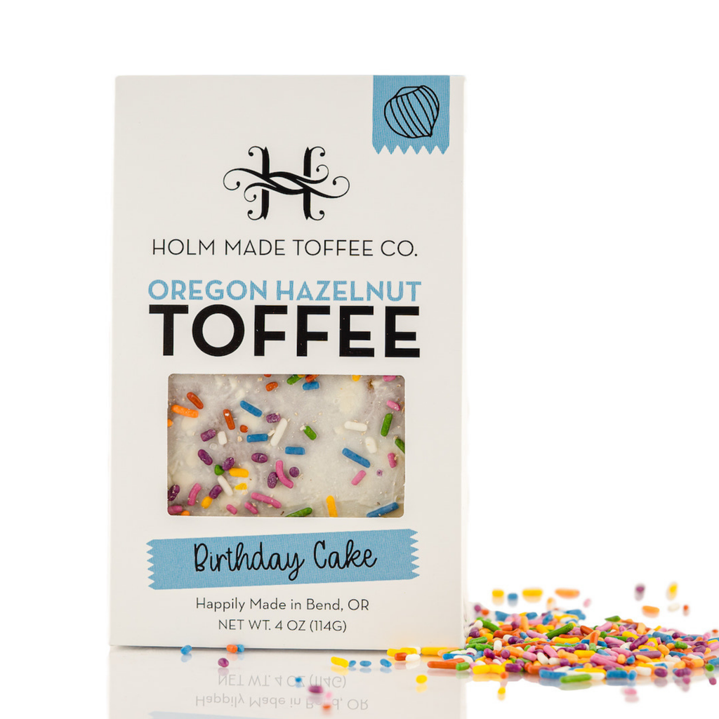 Birthday Cake - Oregon Hazelnut Toffee