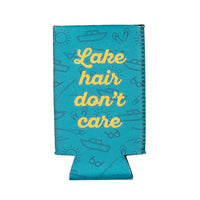 Lake Hair Slim Koozie