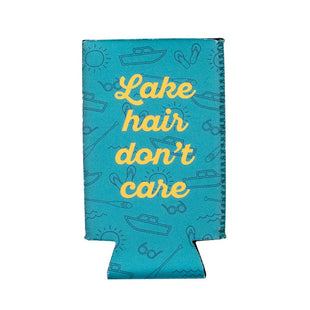 Lake Hair Slim Koozie