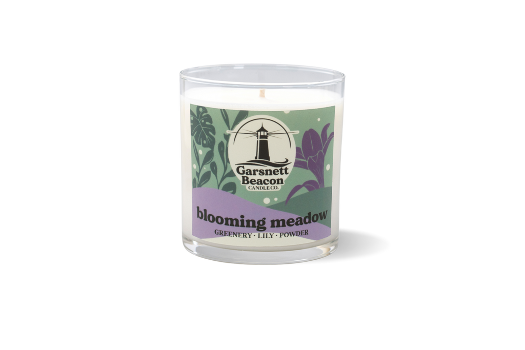 SALE! Blooming Meadow Glass Candle