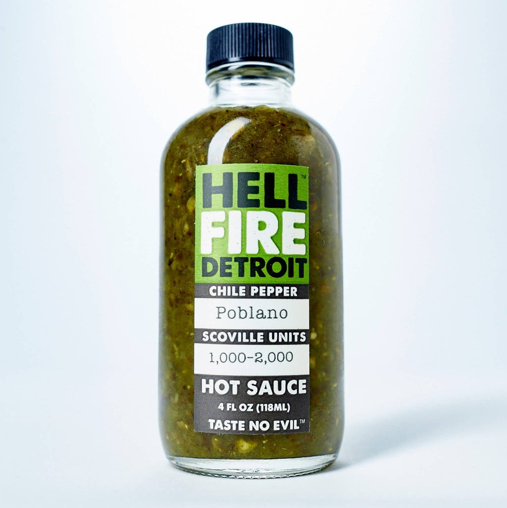 Poblano Hot Sauce