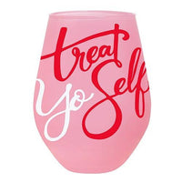 Treat Yo Self - 30 oz Extra Large Stemless Wine Glass