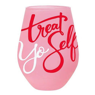 Treat Yo Self - 30 oz Extra Large Stemless Wine Glass