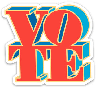 Vote Die Cut Sticker - Election 2024 Sticker