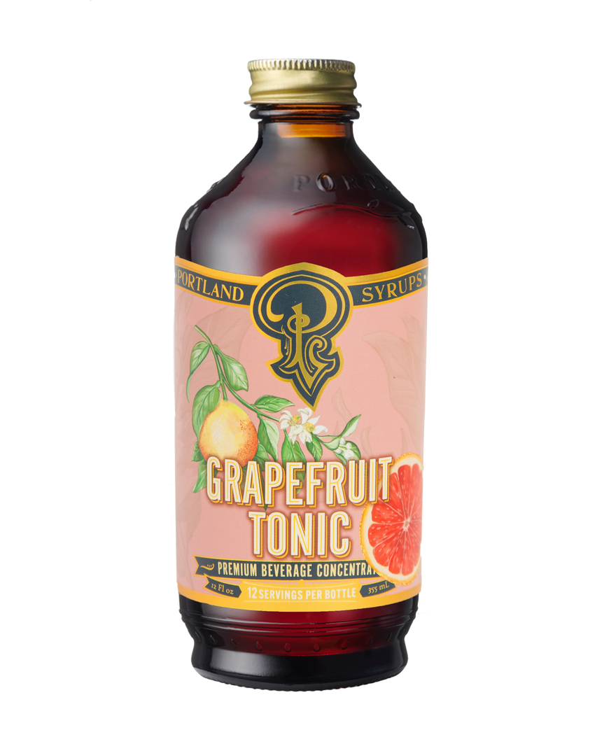 SALE! Grapefruit Tonic 12oz - cocktail / mocktail beverage mixer