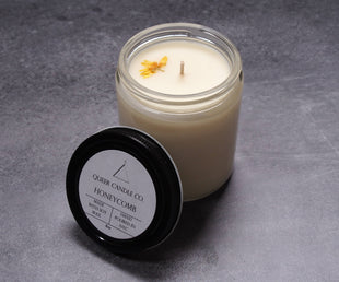 SALE! Honeycomb Soy Candle - Queer Candle Co