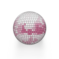 Pink Disco Ball Coaster