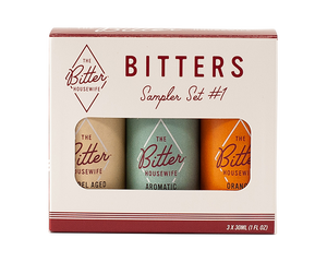 Bitters Sampler Set #1 - Barrel Aged, Aromatic and Orange