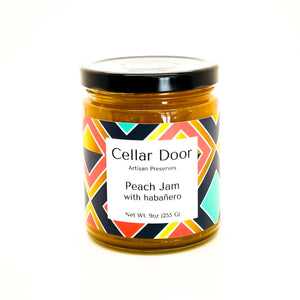 Cellar Door Preserves - Peach Jam with Habenero