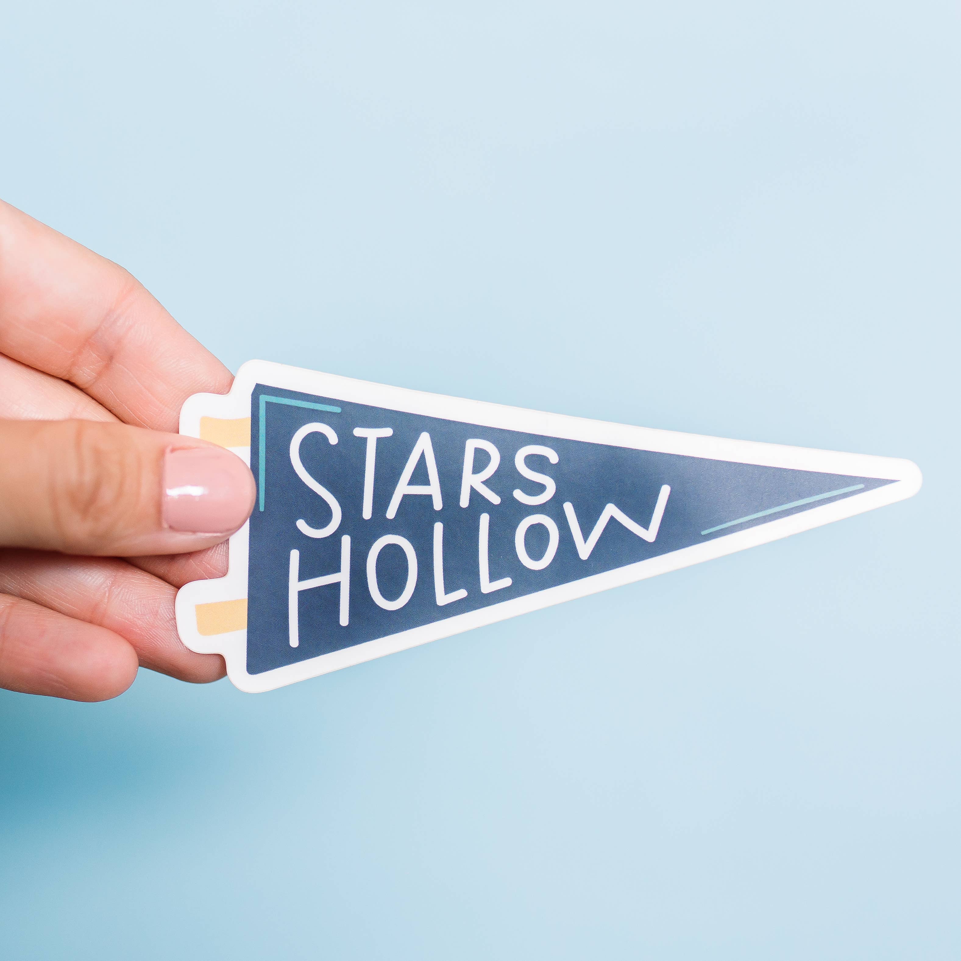 Gilmore Girls Stars Hollow Flag Sticker