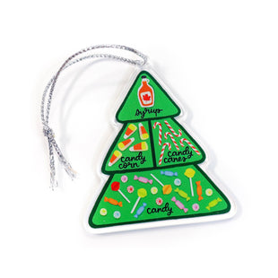 Elf Food Groups Ornament