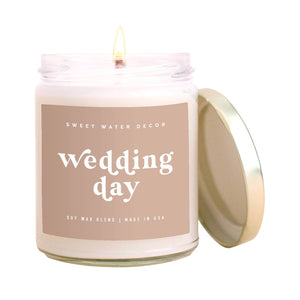 SALE! Wedding Day Soy Candle