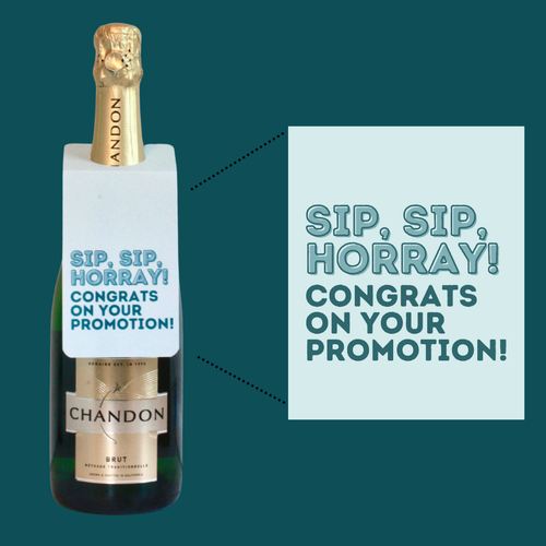 SALE! Wine Tag - Sip, sip horray