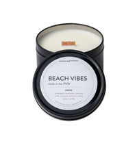 Beach Vibes Wood Wick Travel Soy Candle