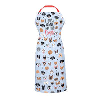 SALE! Fun "I Just Want all of the Dogs" Apron