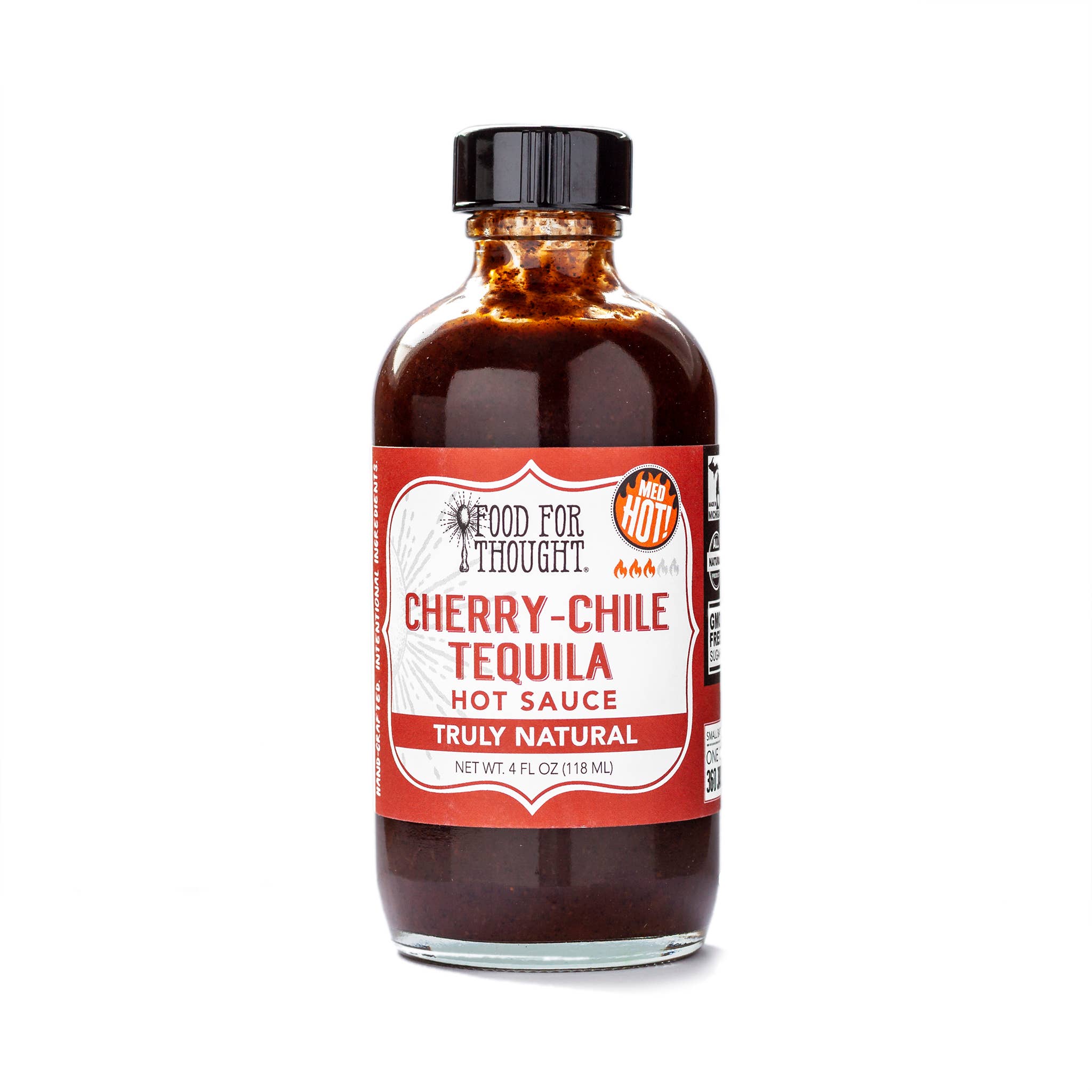 Food For Thought - Cherry Chile Tequila Hot Sauce