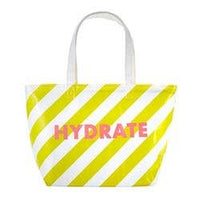 SALE! Fun Summer Insulated Cooler Tote -Hydrate