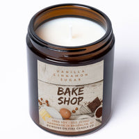 SALE! BAKE SHOP Vanilla & Cinnamon 👩🏽‍🍳 Scented Holiday Candle