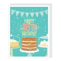 Turning Eighteen - 18th Birthday Card