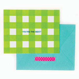 SALE! You're The Best Boxed Note Cards - Bright Fun notecards